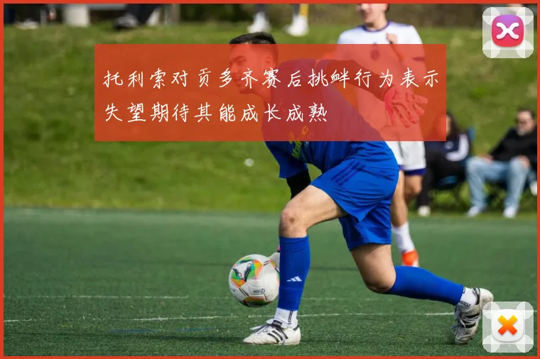 托利索对贡多齐赛后挑衅行为表示失望期待其能成长成熟